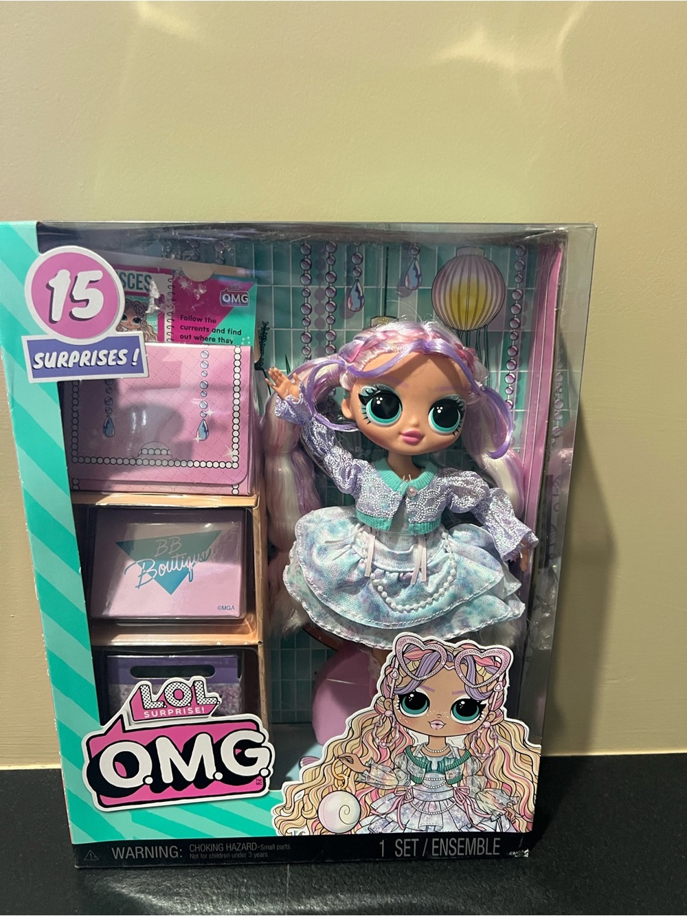 L.O.L. Surprise! O.M.G. Pearla Fashion Doll NIB $30